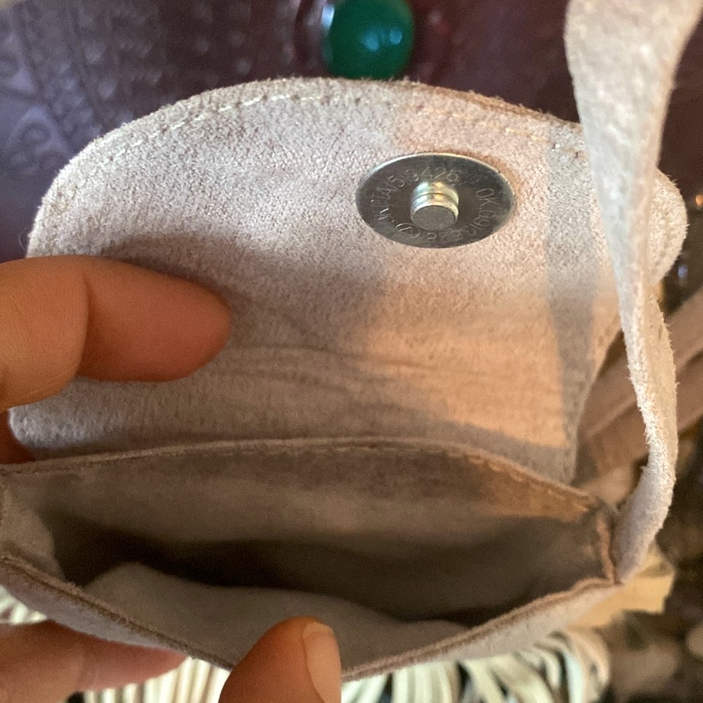 Triple Moon Gypsy Witch Crystal Stone Handmade Medicine Magic Satchel Bag Pouch - Picture 7 of 9